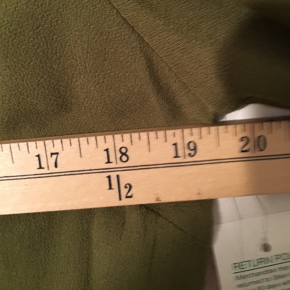 Free People Olive Long Sleeve Shirt - Picture 8 of 8